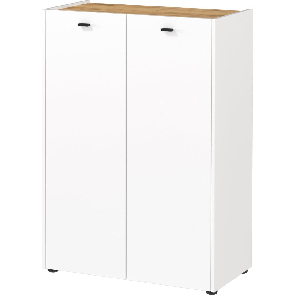 Fehér-natúr színű cipőtartó Lucena – Germania