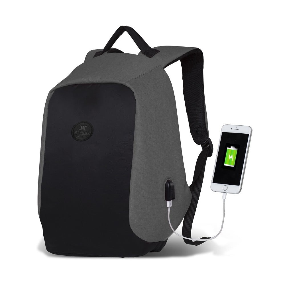 SECRET Smart Bag fekete-szürke hátizsák