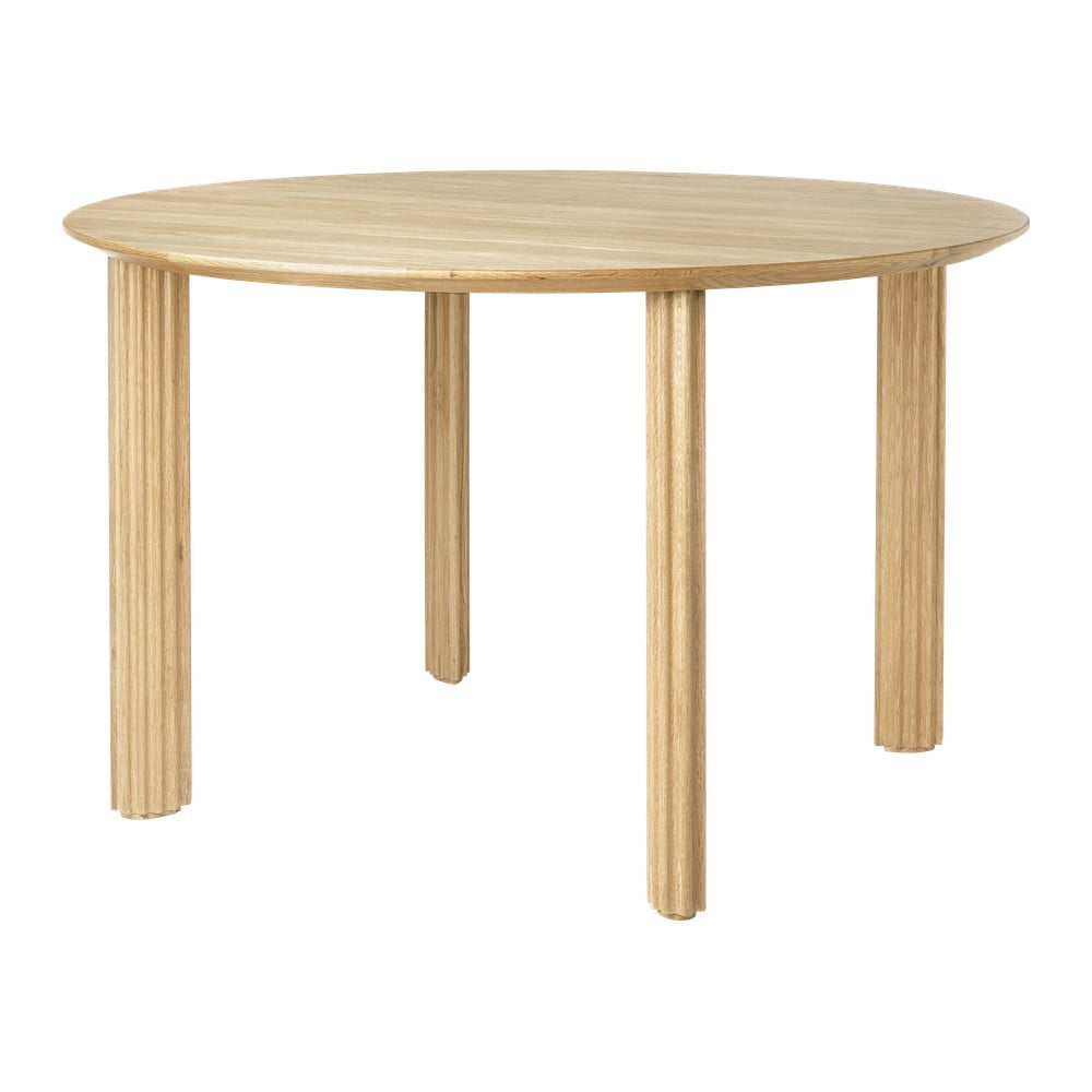Tölgyfa kerek étkezőasztal ø 120 cm Comfort Circle – UMAGE