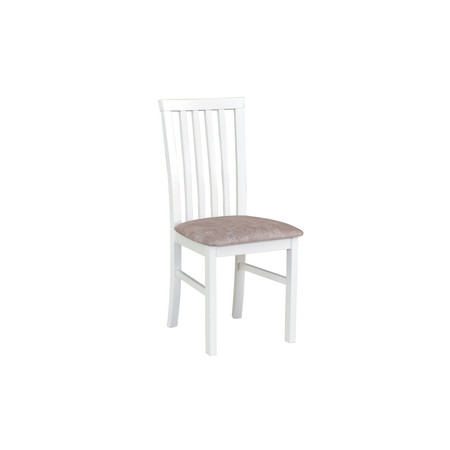 Jídelní židle MILANO 1 Bílá Tkanina 8B MIX-DREW