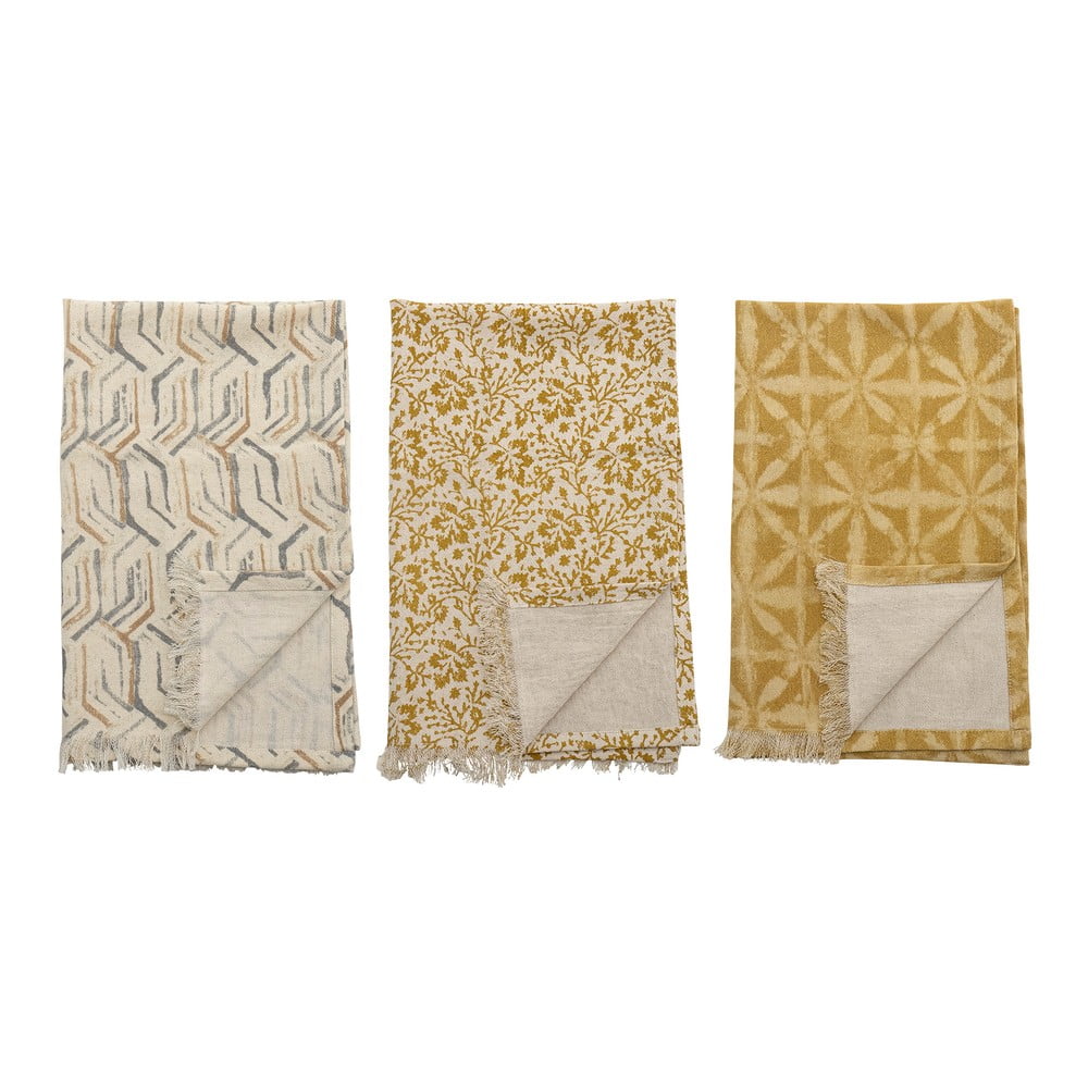 Pamut konyharuha szett 3 db-os 45x70 cm Bejan – Bloomingville