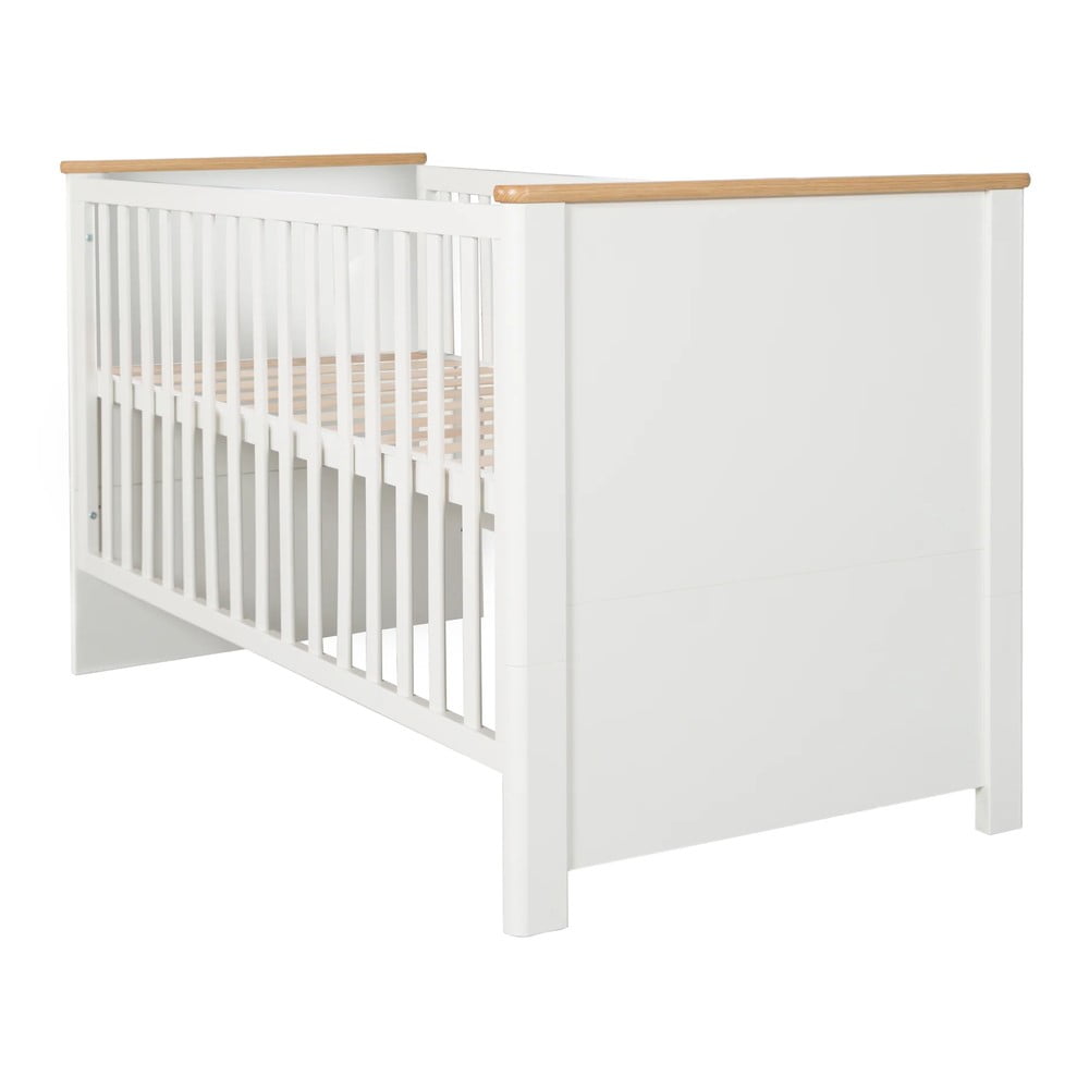 Fehér babaágy 70x140 cm Ava – Roba