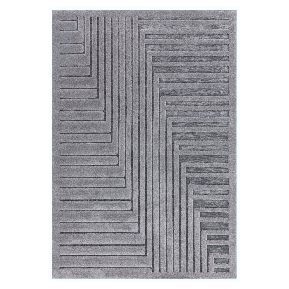 Antracitszürke szőnyeg 200x290 cm Valley – Asiatic Carpets