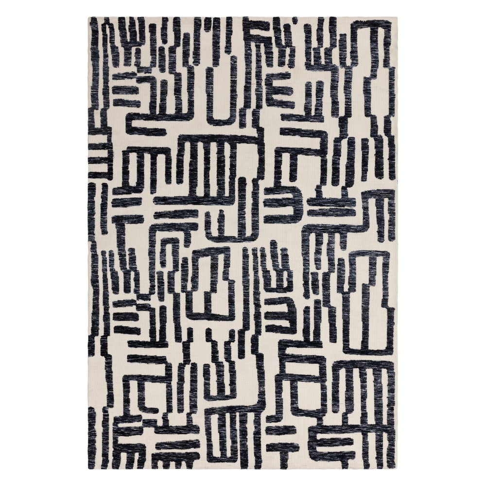 Fekete-fehér szőnyeg 120x170 cm Mason – Asiatic Carpets