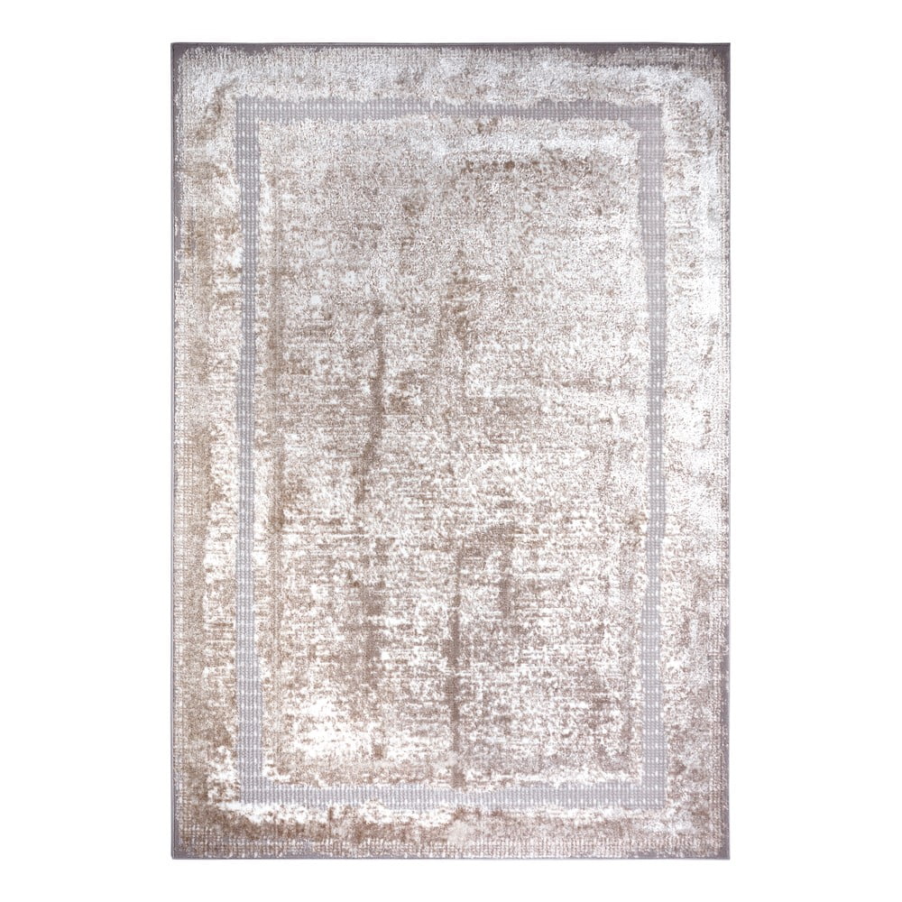 Krémszínű-ezüstszínű szőnyeg 200x280 cm Shine Classic – Hanse Home