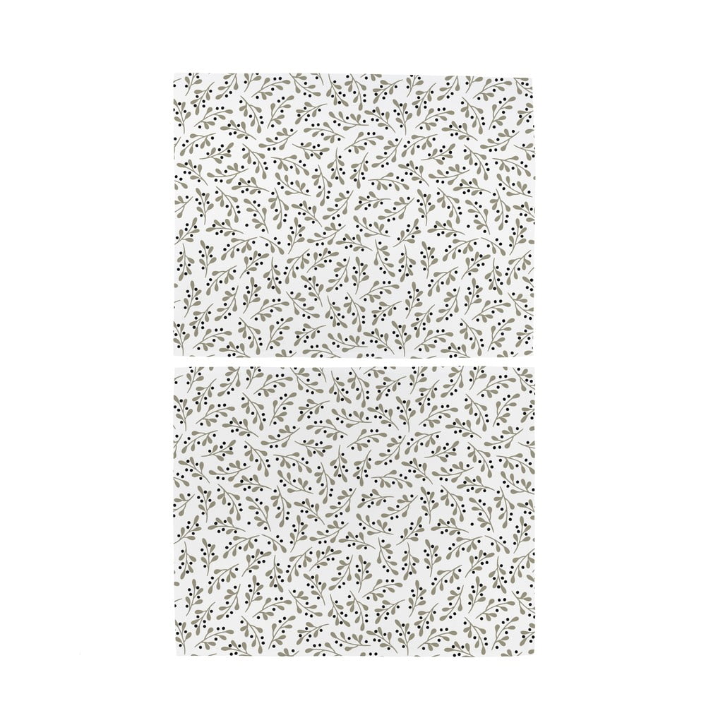 Textil tányéralátét szett karácsonyi mintával  2 db-os 35x45 cm – Butter Kings