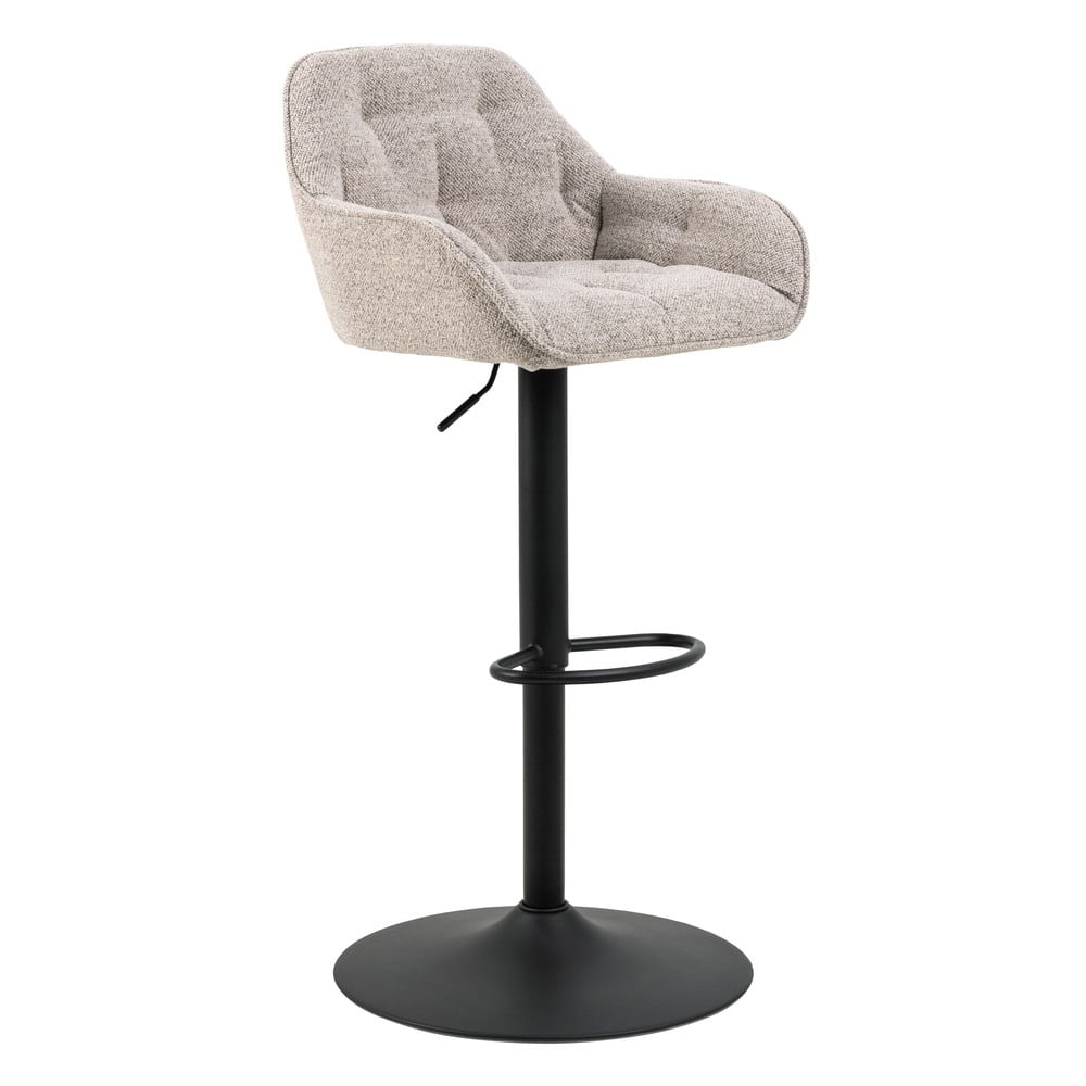 Világosszürke forgó bárszék szett 2 db-os 109 cm Brooke – Actona