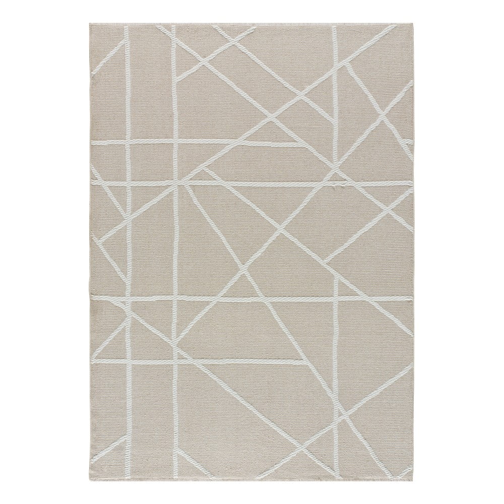 Krémszínű szőnyeg 80x150 cm Lux – Universal