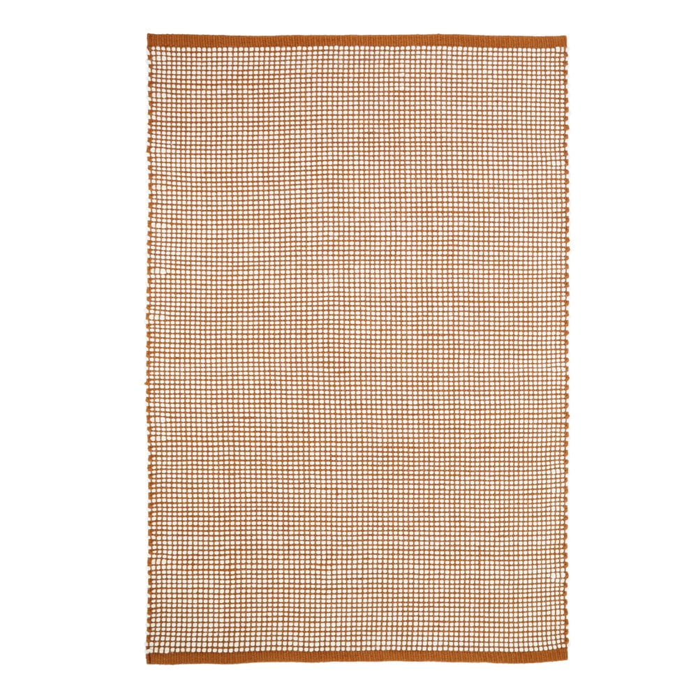 Narancssárga gyapjúkeverék szőnyeg 230x160 cm Bergen - Nattiot