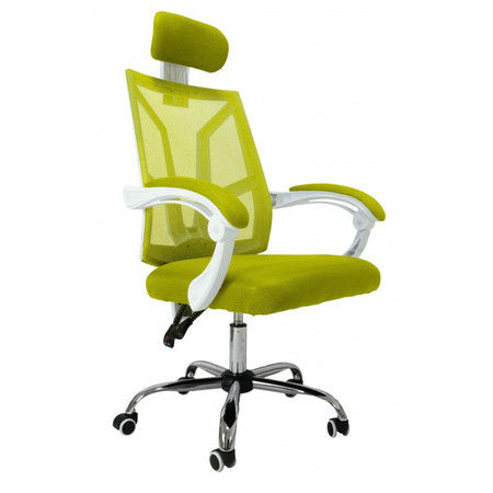 Scorpio irodai szék - fehér/zöld TOP Nábytek