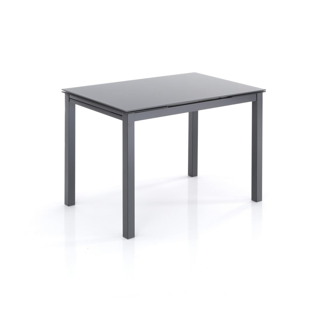 Bővíthető étkezőasztal üveg asztallappal 70x110 cm Fast – Tomasucci