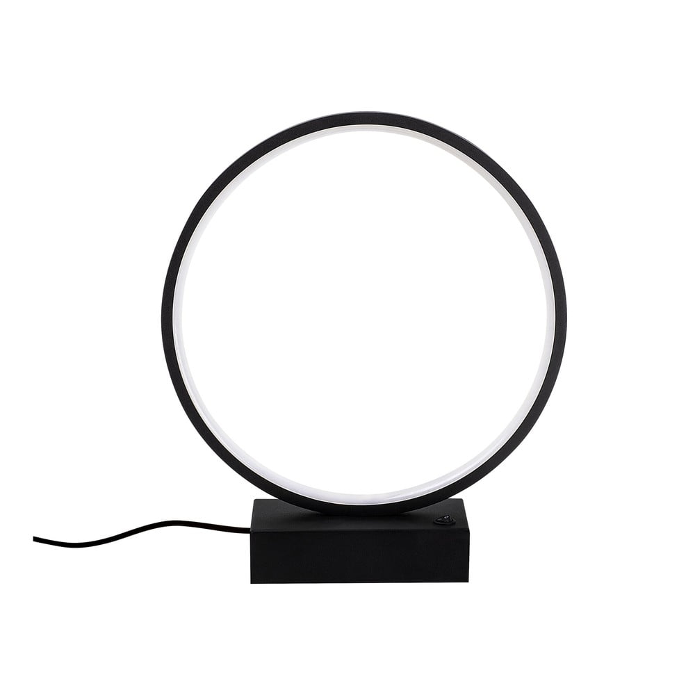 Fekete LED asztali lámpa (magasság 35 cm) Halka – Opviq lights