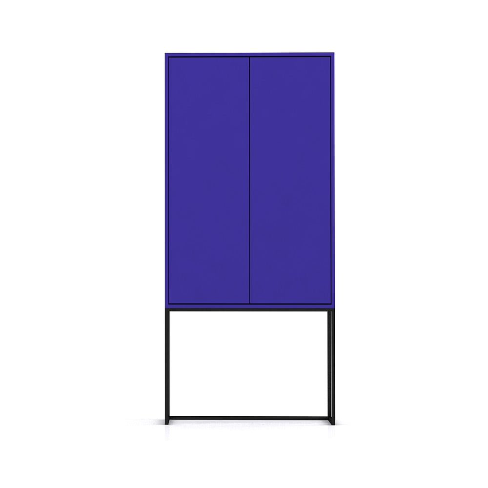 Kék szekrény 75x164