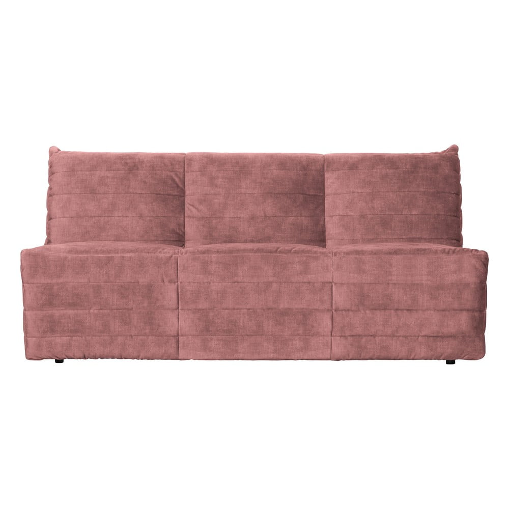 Világos rózsaszín bársony kanapé 160 cm Bag – WOOOD