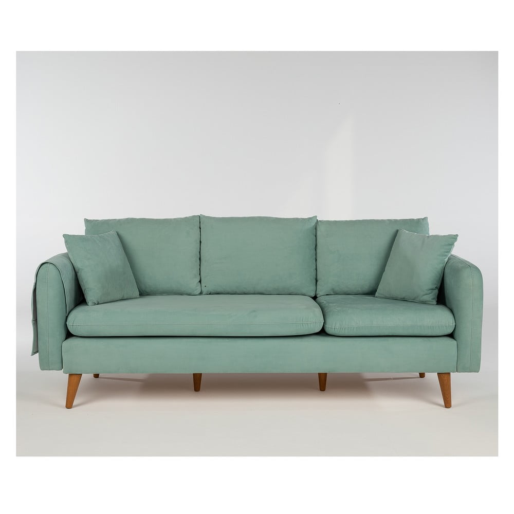 Világoskék kanapé 215 cm Sofia – Balcab Home