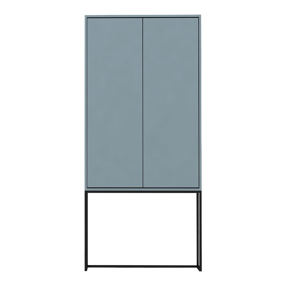 Világoskék szekrény 75x164