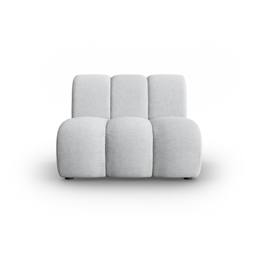 Világosszürke kanapé modul Lupine – Micadoni Home