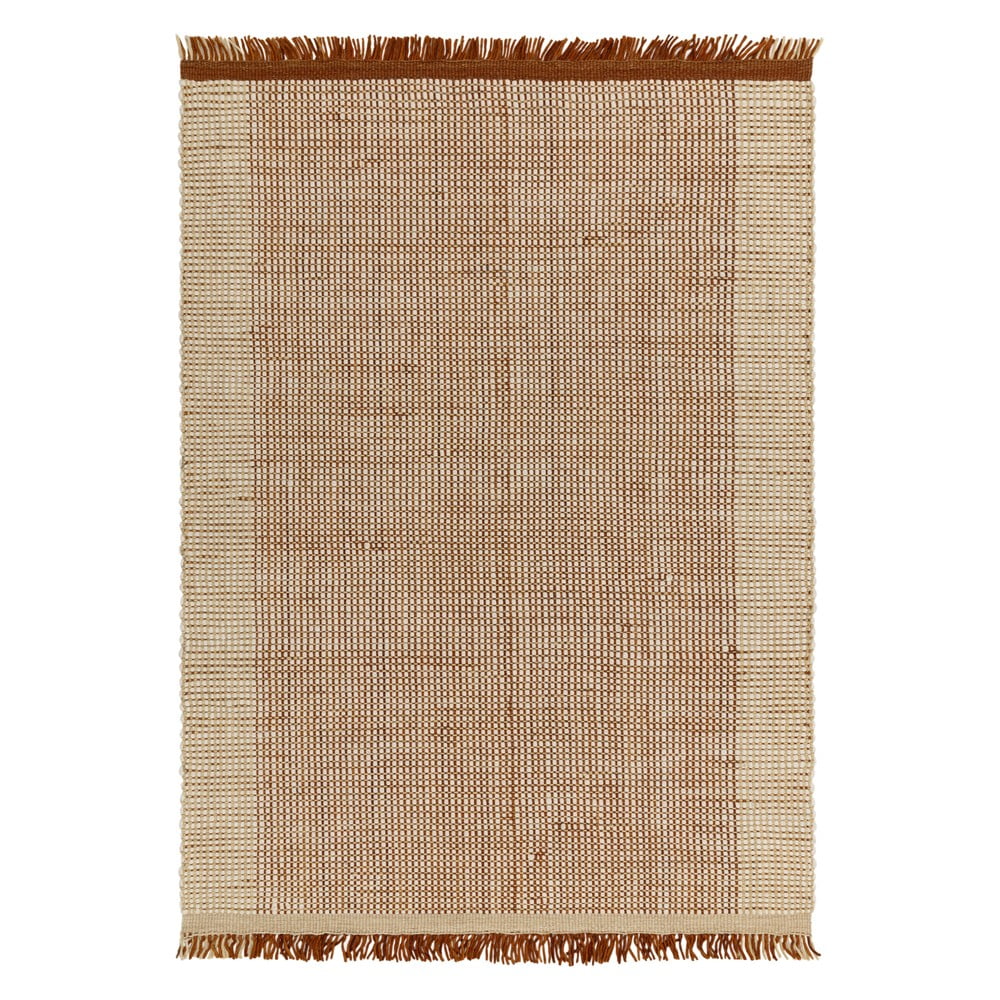 Barna kézi szövésű gyapjú szőnyeg 200x290 cm Avalon – Asiatic Carpets