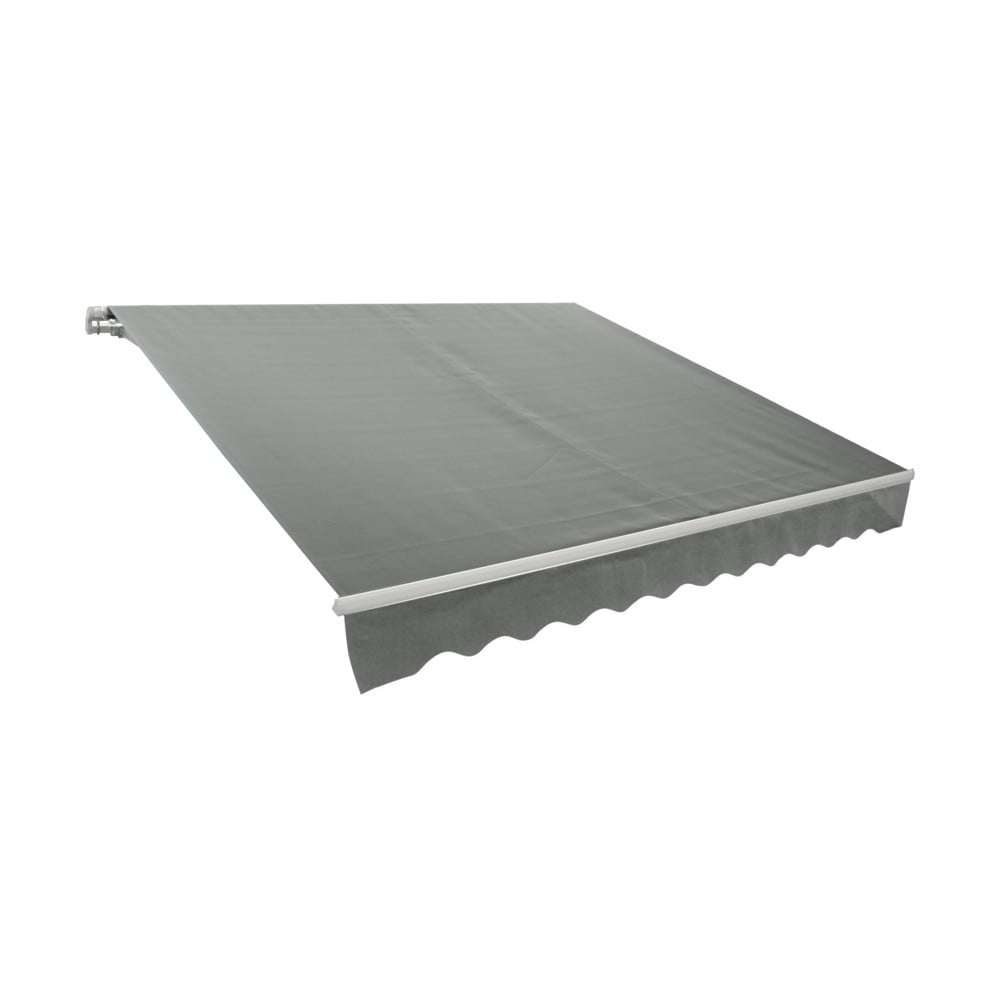 Szürke napellenző 296x500 cm – Rojaplast