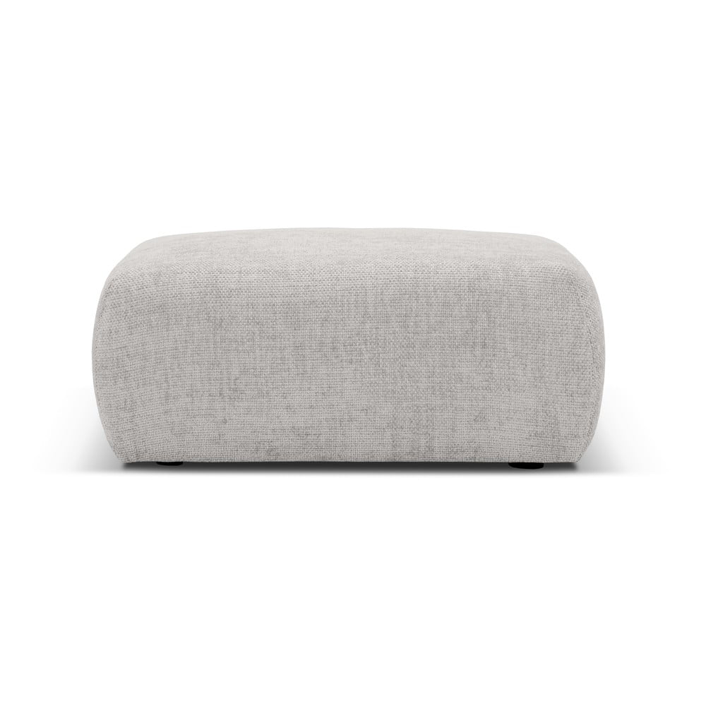Világosszürke puff Matera – Cosmopolitan Design