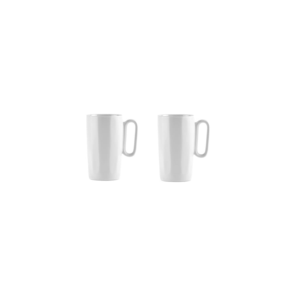 Fehér agyagkerámia bögre szett 2 db-os 330 ml Fuori – Vialli Design