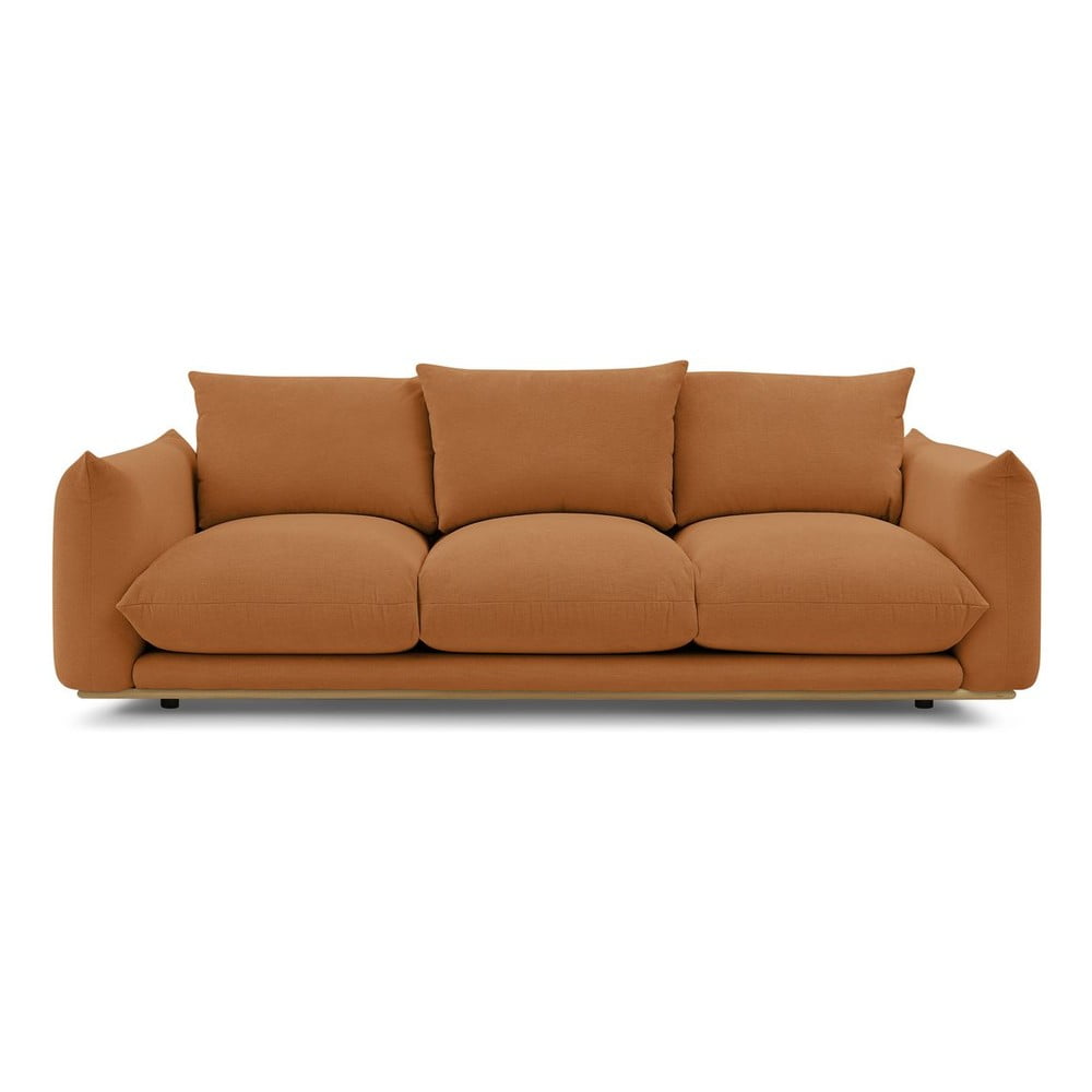 Narancssárga kanapé 265 cm Ernest – Bobochic Paris