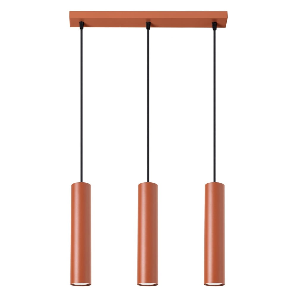 Téglavörös függőlámpa Castro – Nice Lamps