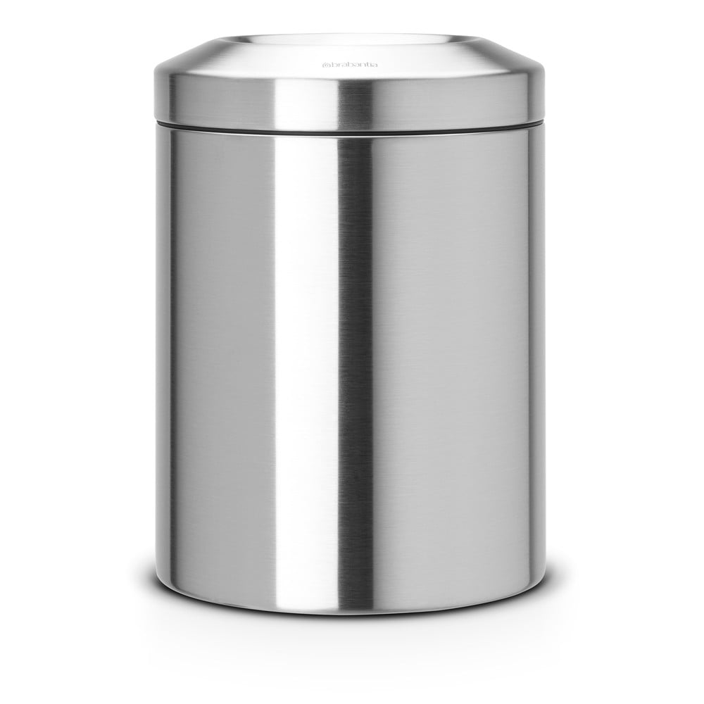 Matt ezüstszínű acél szemetes 7 l Flame Guard – Brabantia