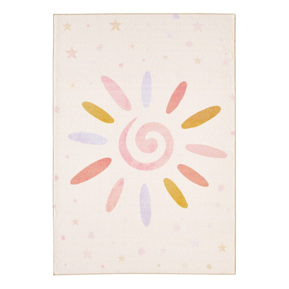 Krémszínű gyerek szőnyeg 140x200 cm Play – Ayyildiz Carpets