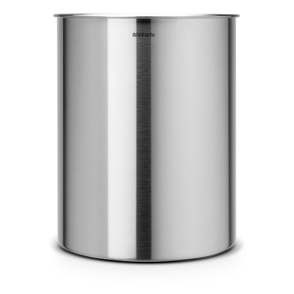 Matt ezüstszínű acél szemetes 15 l – Brabantia