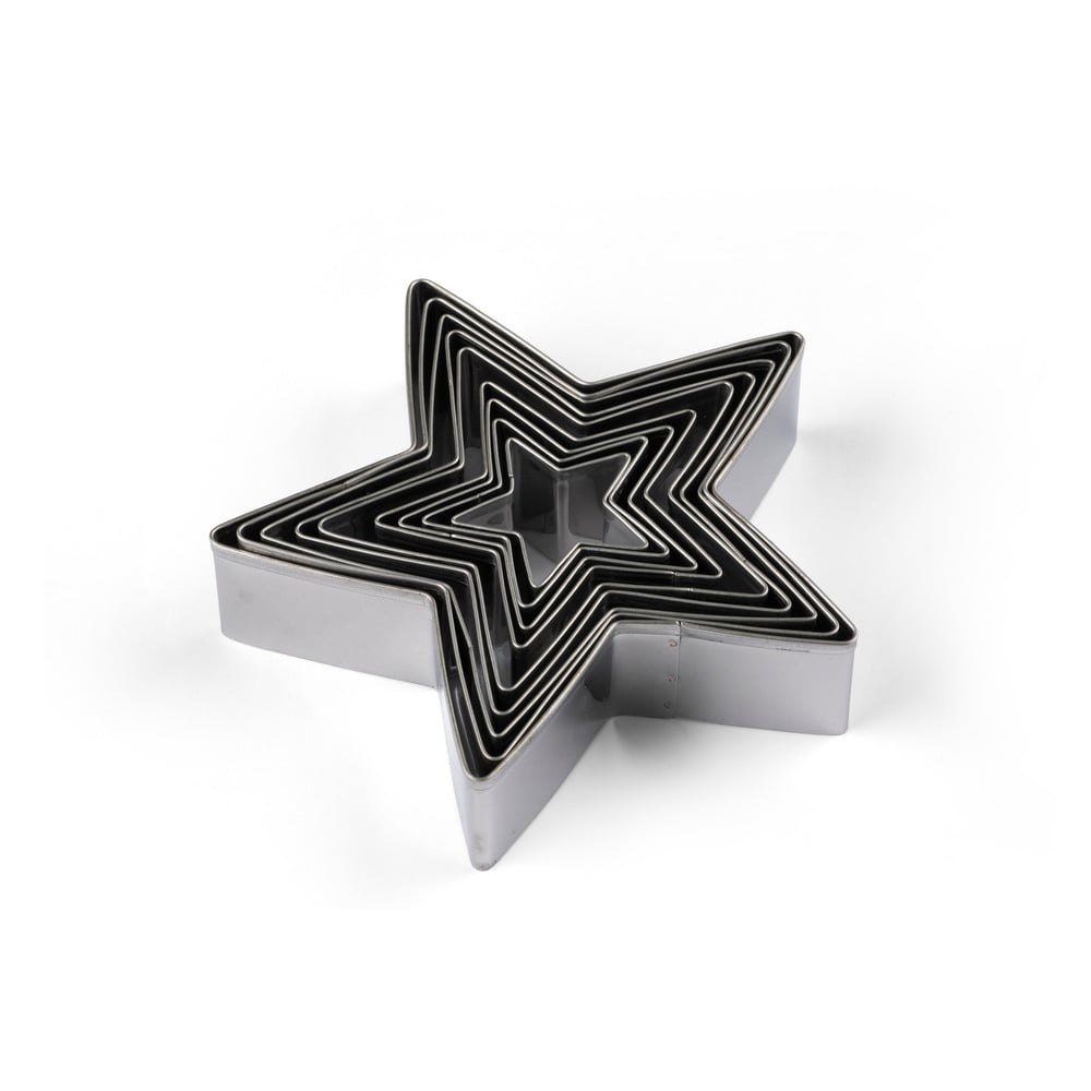 Sütikiszúró szett  karácsonyi mintával 9 db-os Star – Blomsterbergs