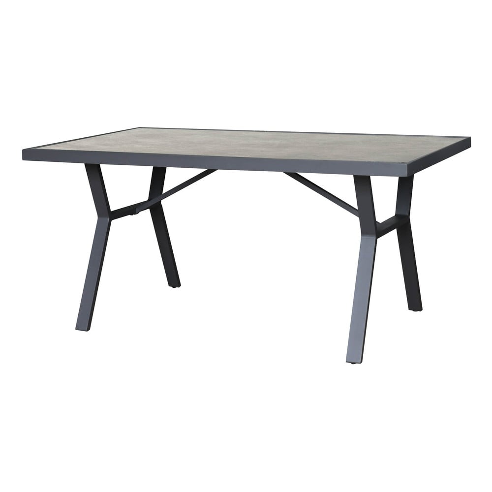 Alumínium kerti étkezőasztal 80x140 cm Sibiu – Rojaplast