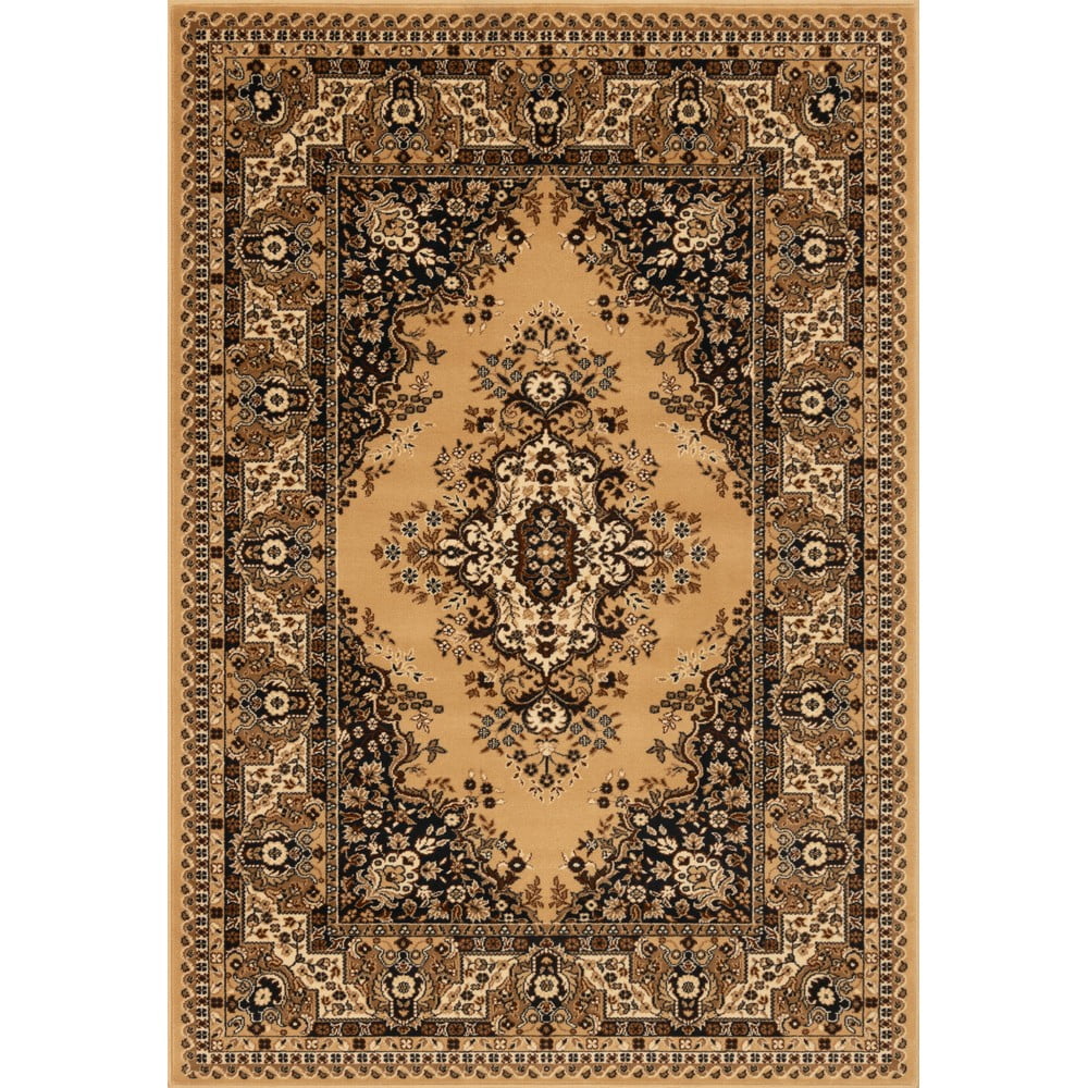 Bézs-borostyán színű szőnyeg 60x120 cm Fatima S Beige – FD