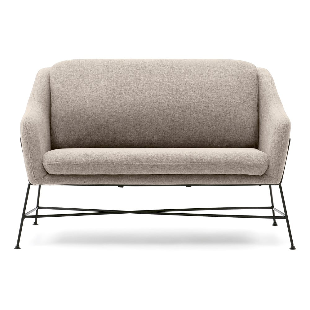 Bézs kanapé 128 cm Brida – Kave Home