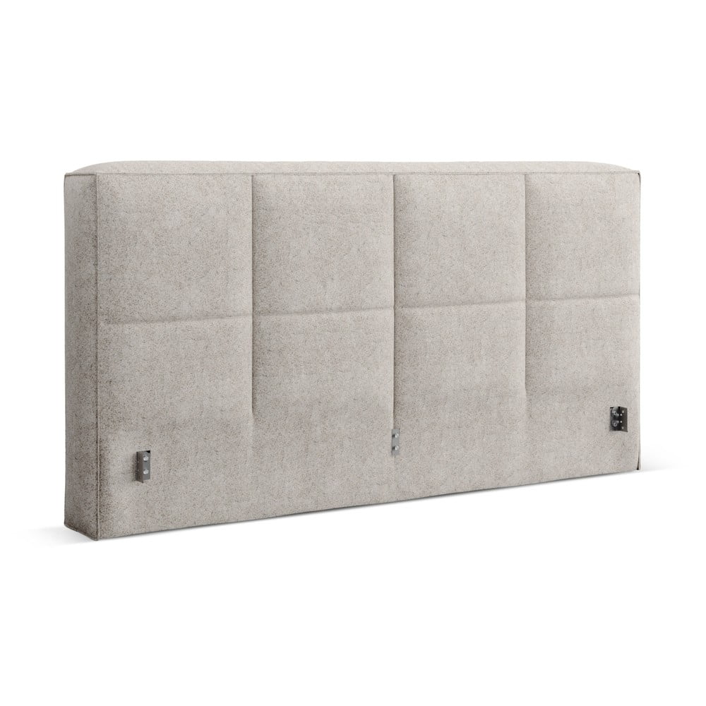 Bézs kárpitozott ágytámla 210