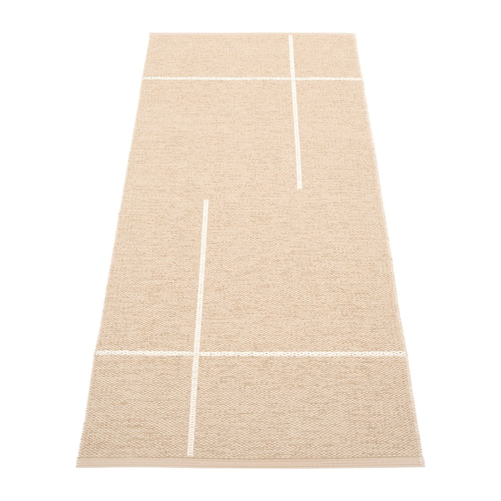 Bézs kültéri-beltéri futószőnyeg 70x180 cm Fred Beige – Pappelina