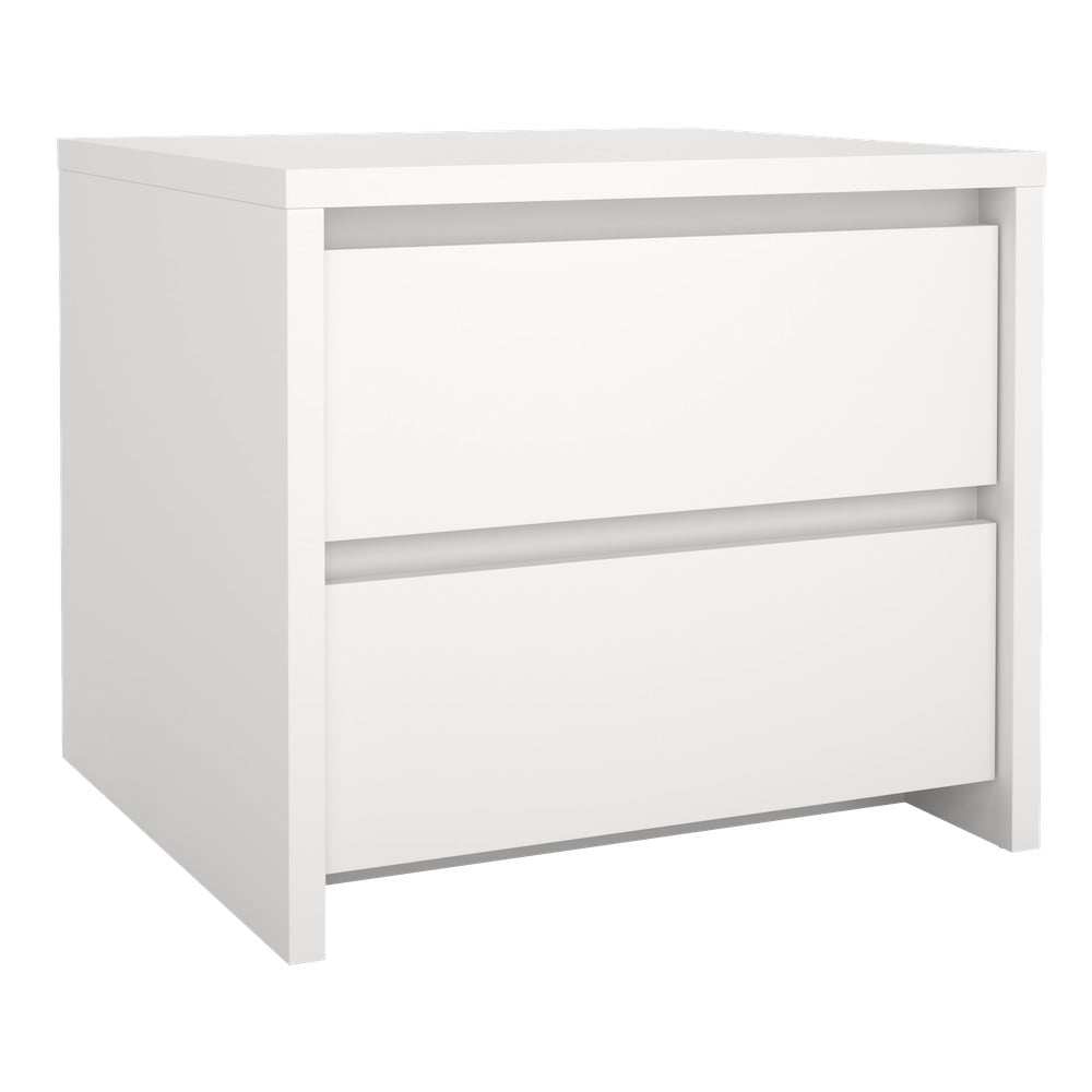 Fehér éjjeliszekrény Next – Tvilum