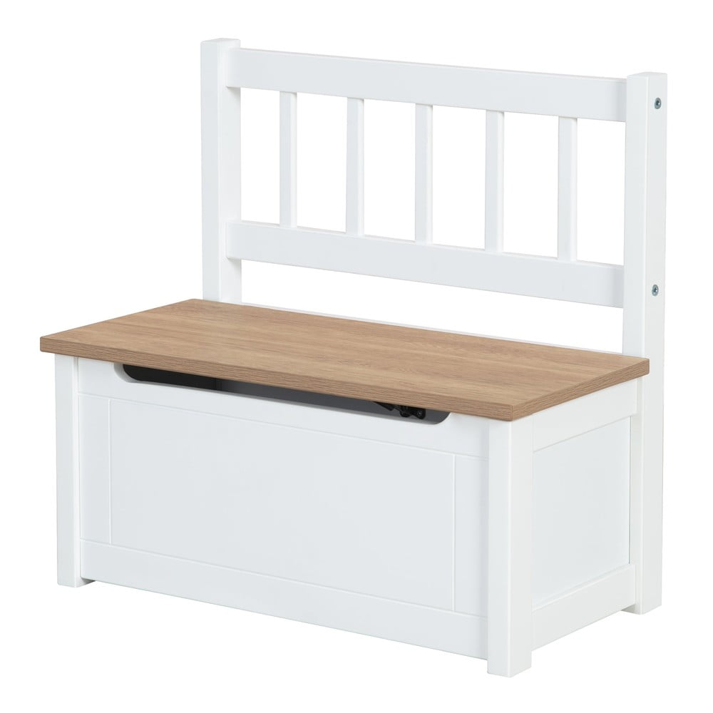 Fehér gyerek pad Woody – Roba