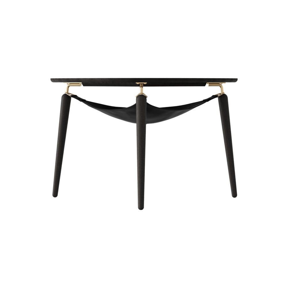 Fekete dohányzóasztal ø 80 cm Hang Out – UMAGE