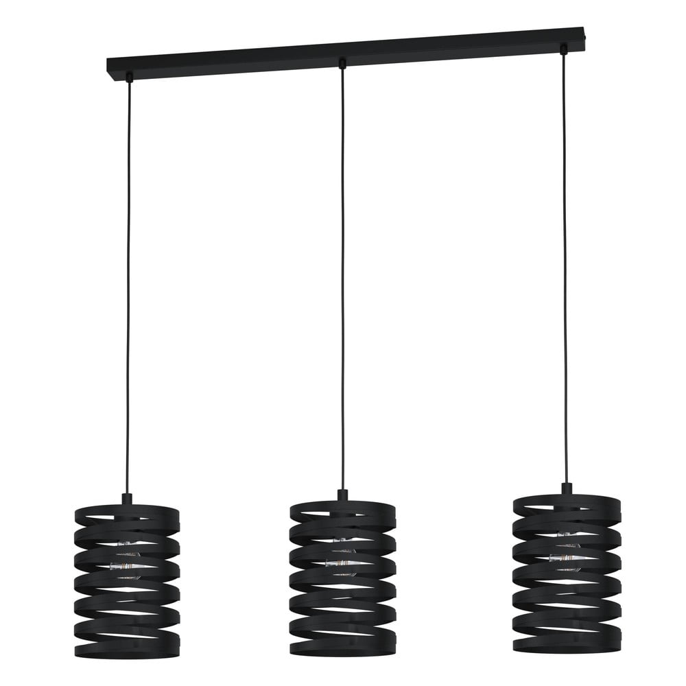 Fekete függőlámpa fém búrával CREMELLA – EGLO