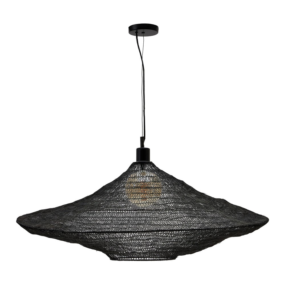 Fekete függőlámpa ø 87 cm Makai – Kave Home