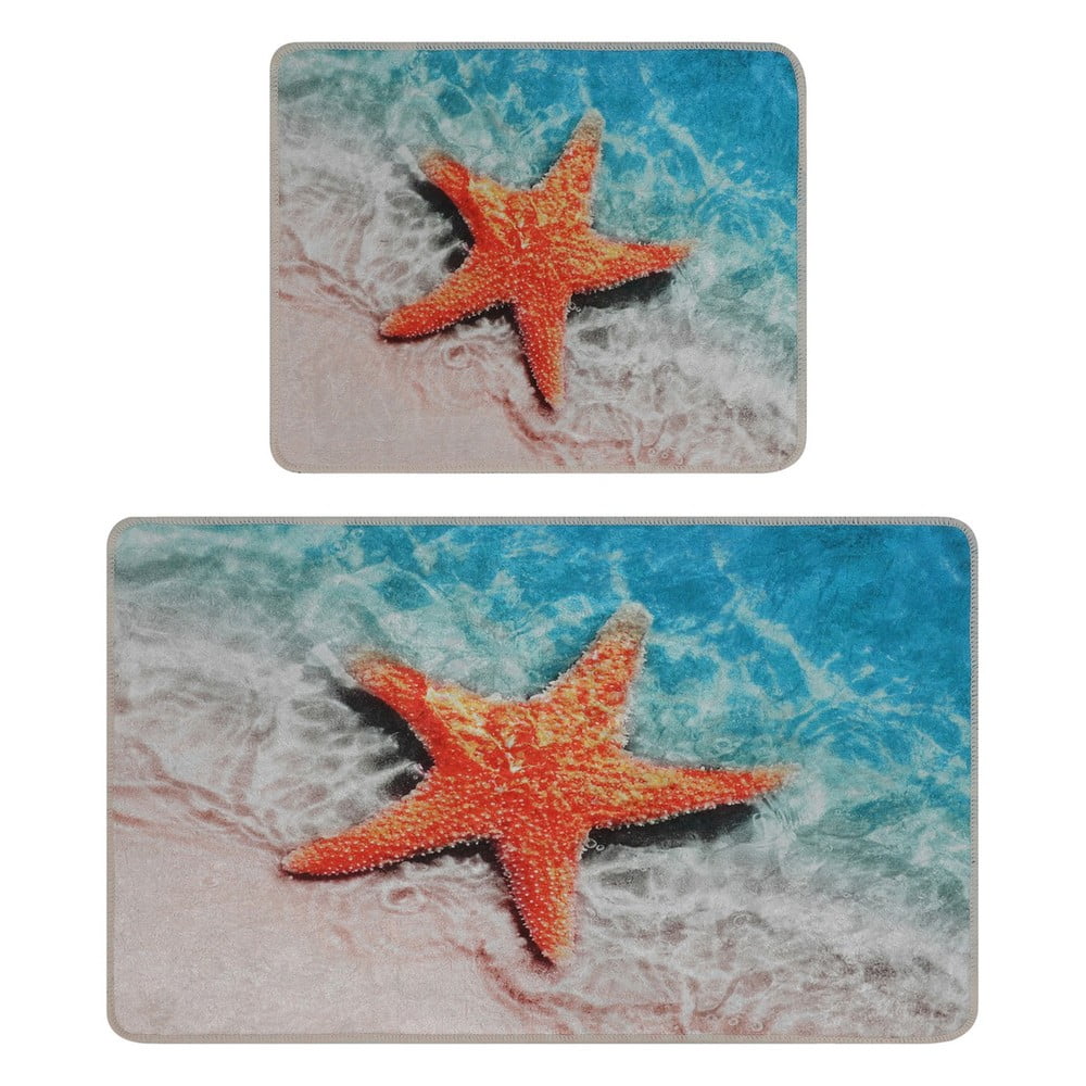 Fürdőszobai kilépő szett 2 db-os 60x100 cm Stella – Foutastic