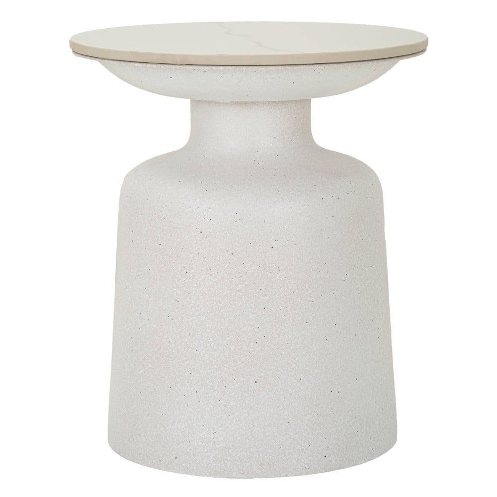 Kerek tárolóasztal kerámia asztallappal ø 40 cm Fush – Mauro Ferretti