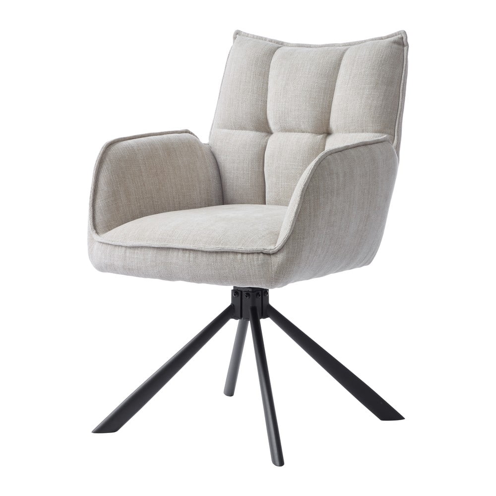 Krémszínű étkezőszék szett 2 db-os Marilla – Unique Furniture