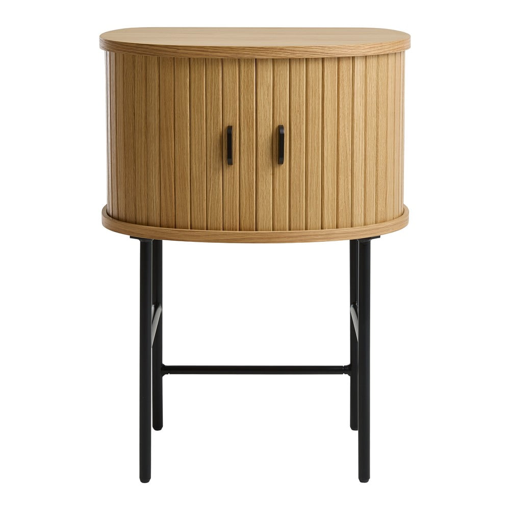 Natúr színű éjjeliszekrény Nola – Unique Furniture