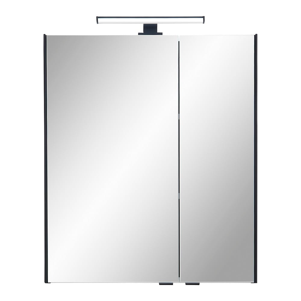 Natúr színű fürdőszoba szekrény tölgyfa dekorral 70x60 cm Quickset 395 – Pelipal