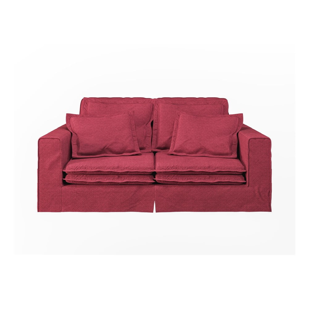 Piros kanapé 196 cm Nora – Ropez