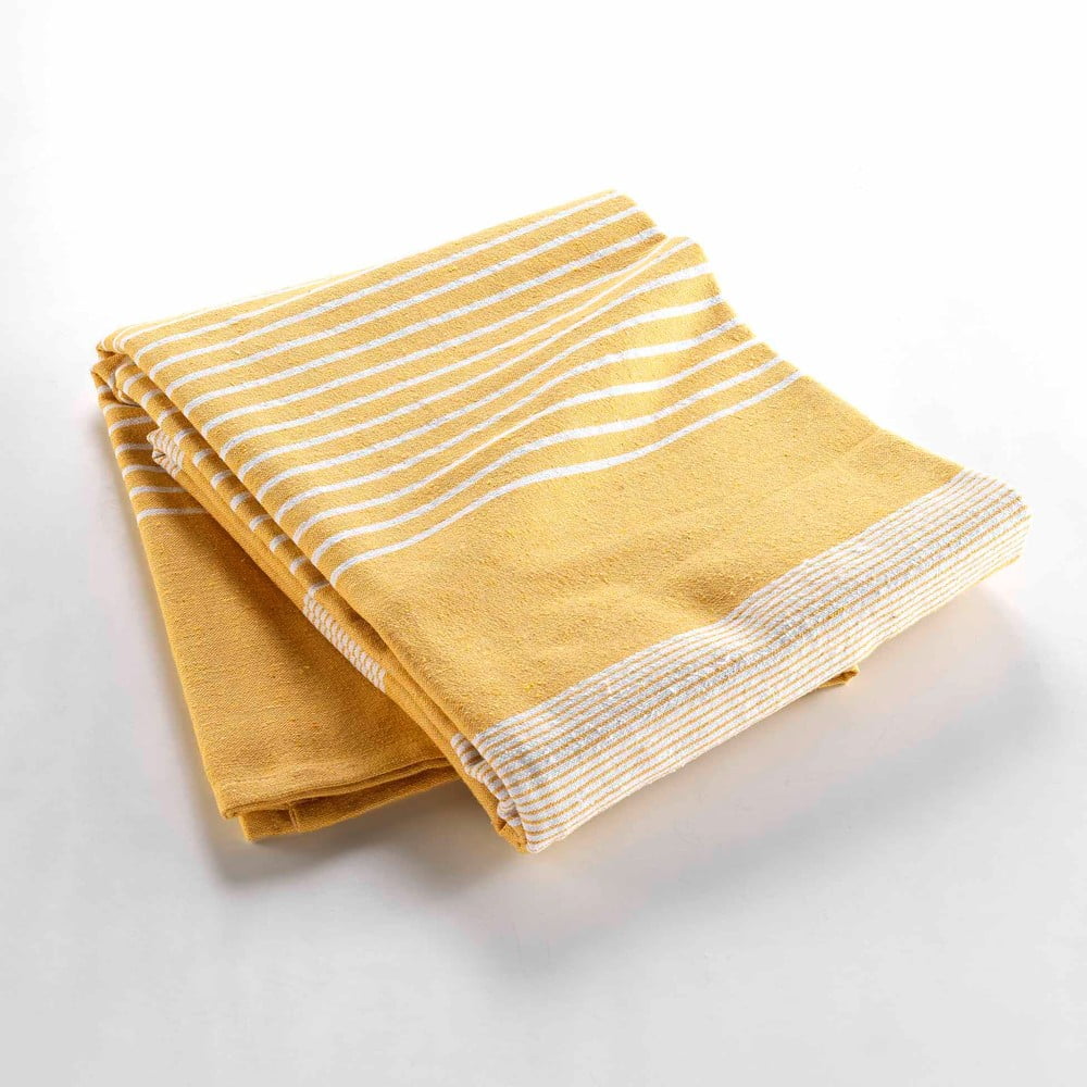 Sárga ágytakaró 220x240 cm Adele – douceur d'intérieur