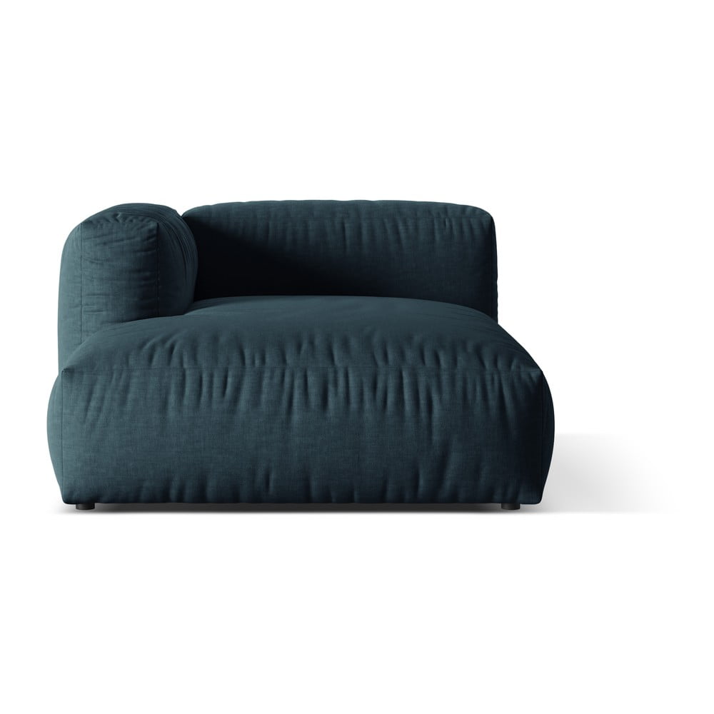 Sötétkék kanapé modul (bal oldali) Martina – Micadoni Home