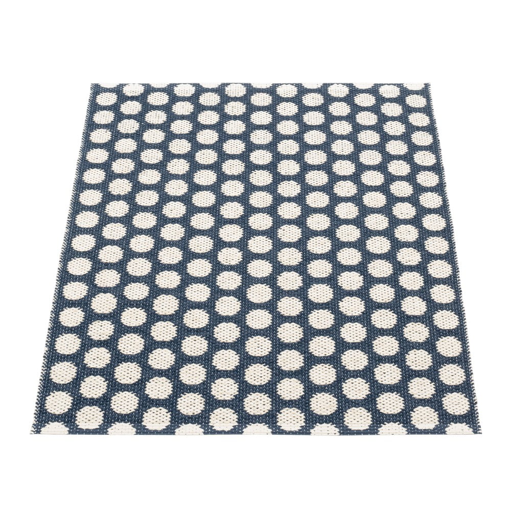 Sötétkék kültéri-beltéri szőnyeg 70x90 cm Noa Dark Blue – Pappelina